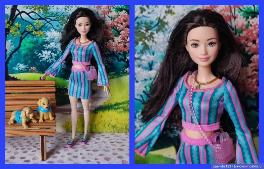 Barbie Fashionistas #224 — Куклы Barbie (Барби): Looks