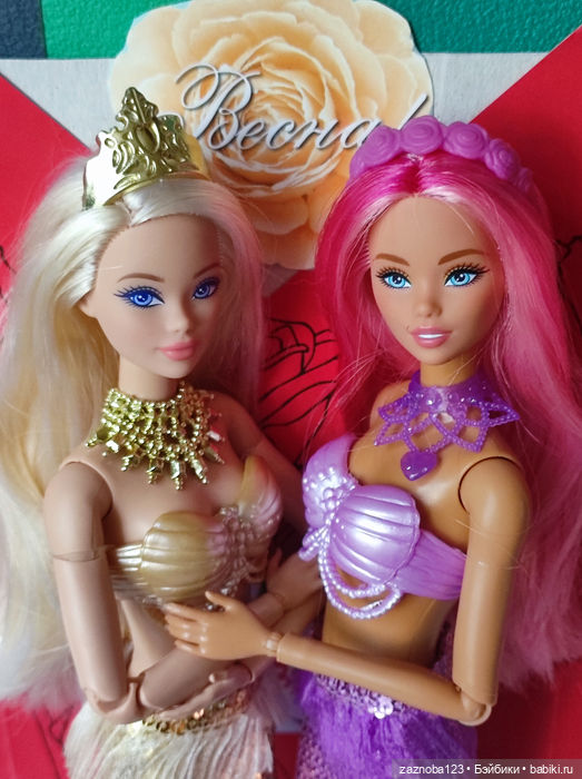 Мои Barbie с молдом Odile