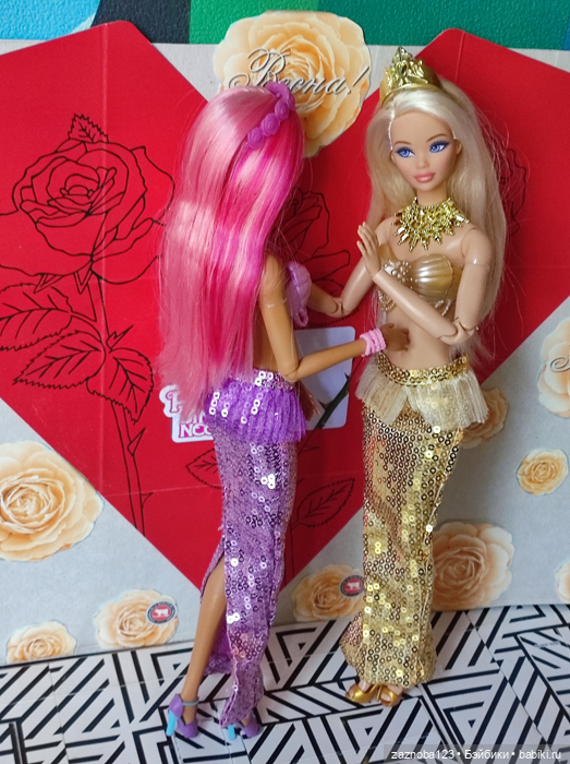 Мои Barbie с молдом Odile