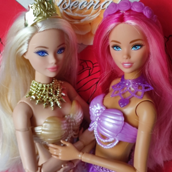 Мои Barbie с молдом Odile
