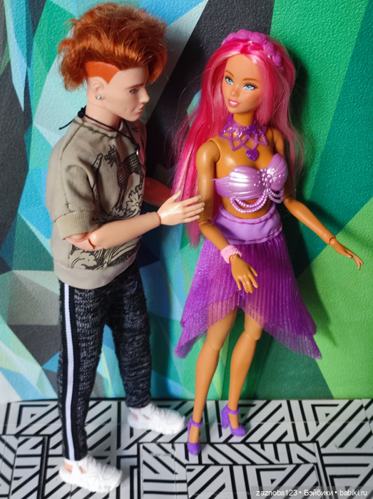Мои Barbie с молдом Odile