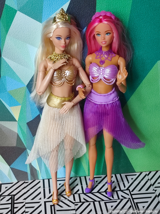 Мои Barbie с молдом Odile