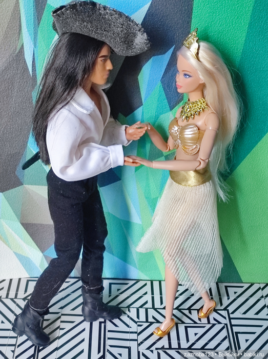Мои Barbie с молдом Odile
