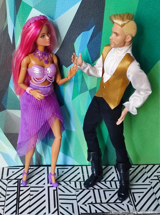 Мои Barbie с молдом Odile