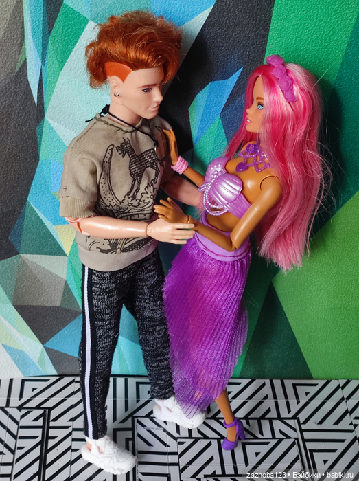 Мои Barbie с молдом Odile