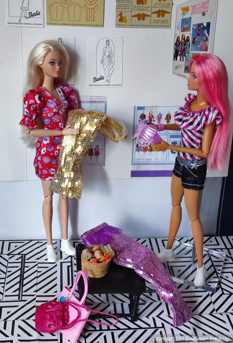 Мои Barbie с молдом Odile