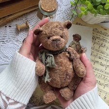 Винтажный мишка тедди