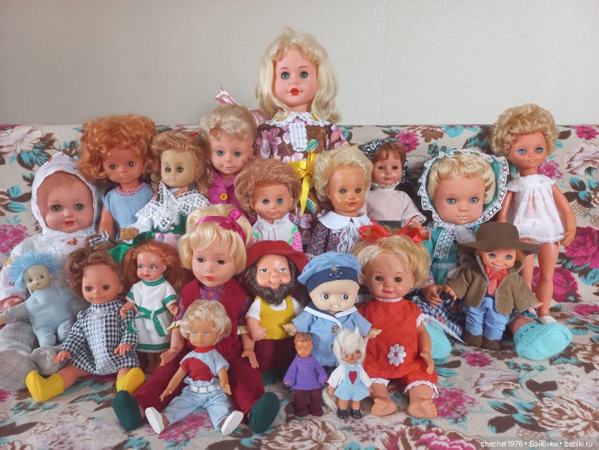 Моя коллекция кукол ГДР — Коллекции винтажных кукол и игрушек: СССР (фото 8)