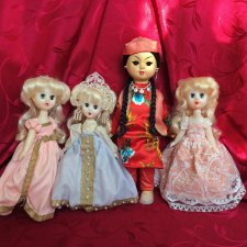 Моя маленькая детская коллекция - куклы СССР Ивановской фабрики и не только