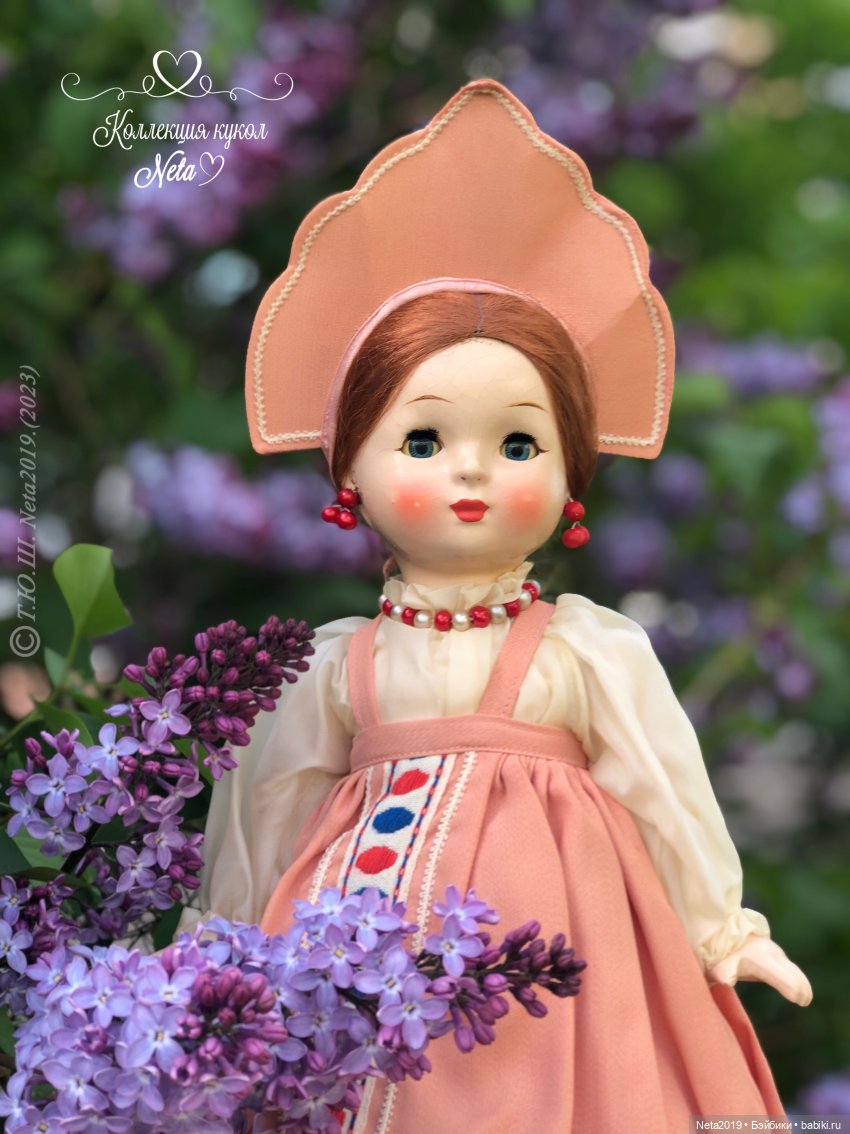 Расцветали яблони и Ивановские куклы…Мой ансамбль «Берёзка» (фото 9)