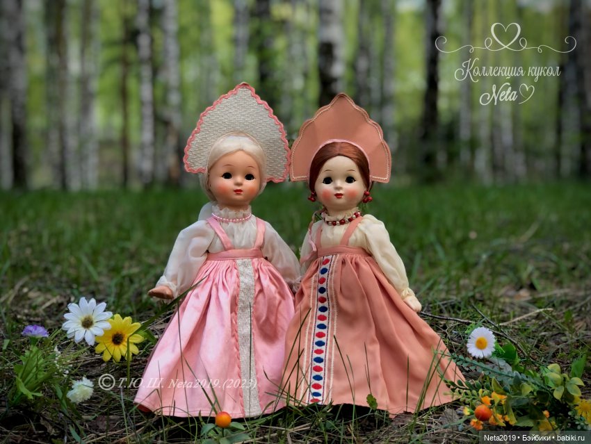 Расцветали яблони и Ивановские куклы…Мой ансамбль «Берёзка»