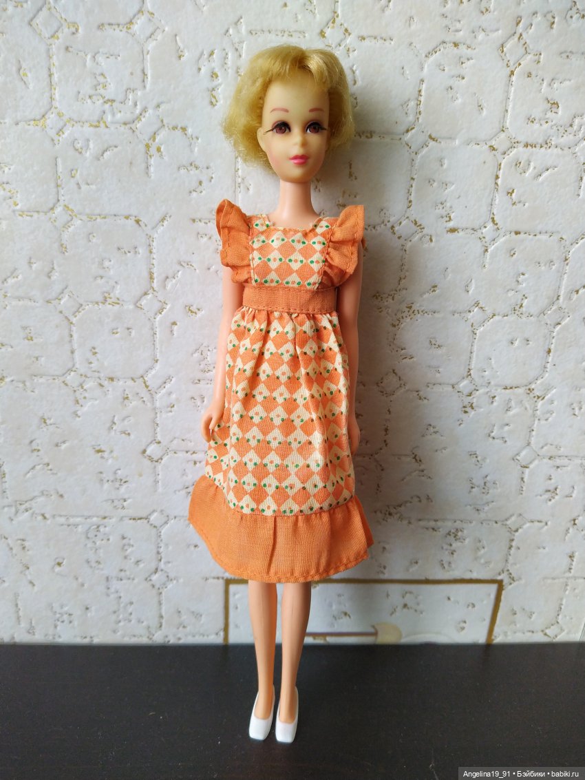 1970-72 Hair Happenins Francie #1122, двоюродная сестра Барби (фото 6)