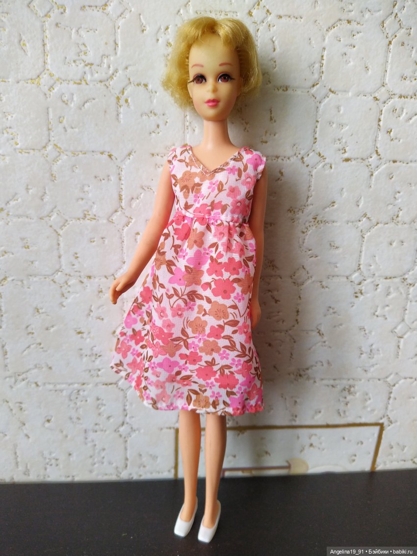 1970-72 Hair Happenins Francie #1122, двоюродная сестра Барби (фото 5)