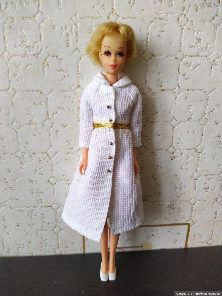 1970-72 Hair Happenins Francie #1122, двоюродная сестра Барби (фото 3)