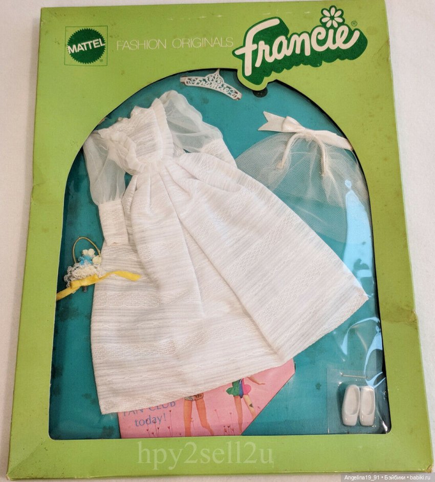 1970-72 Hair Happenins Francie #1122, двоюродная сестра Барби