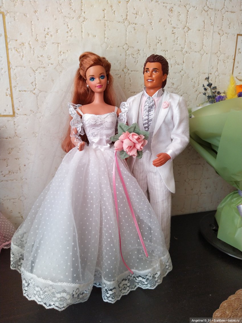 1990 Wedding Party Midge Gift Set #9852, свадьба лучшей подружки Барби или  Моё Новогоднее Помешательство - Куклы Барби - Barbie: коллекционные и  игровые | Бэйбики - 199446