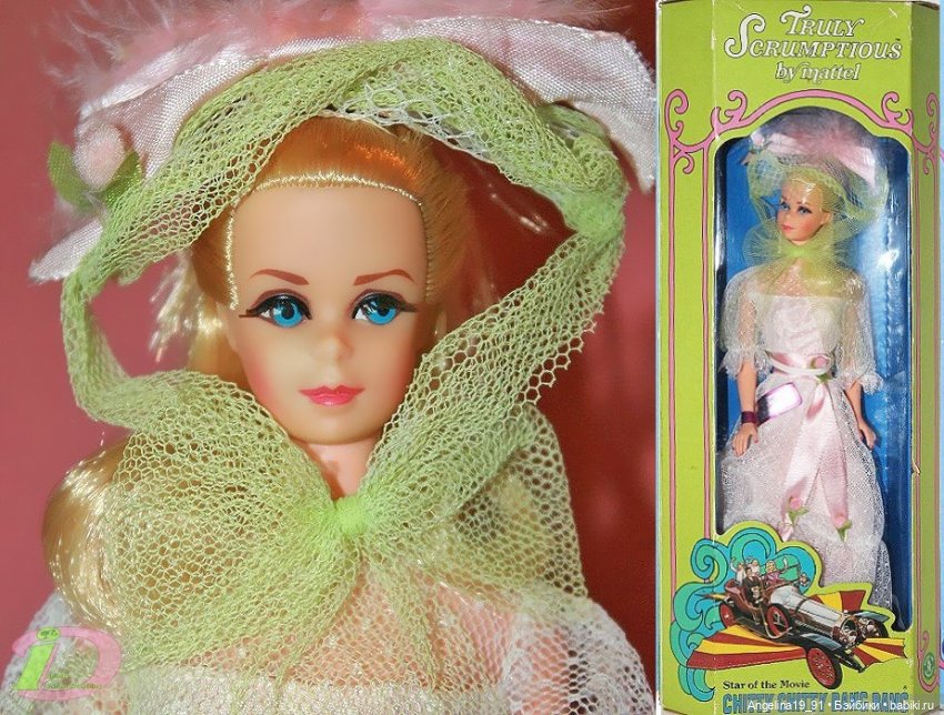 1969 Talking Truly Scrumptious #1107 – не Барби, но и не Фрэнси (фото 2)