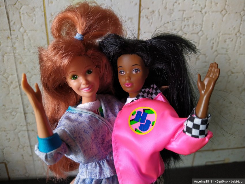 1988 High School Stacie #3636 - темнокожая подружка Джаззи на молде Штеффи (фото 5)