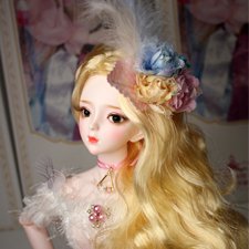 Шарнирная кукла "Элизабет". Нежный образ от DBS