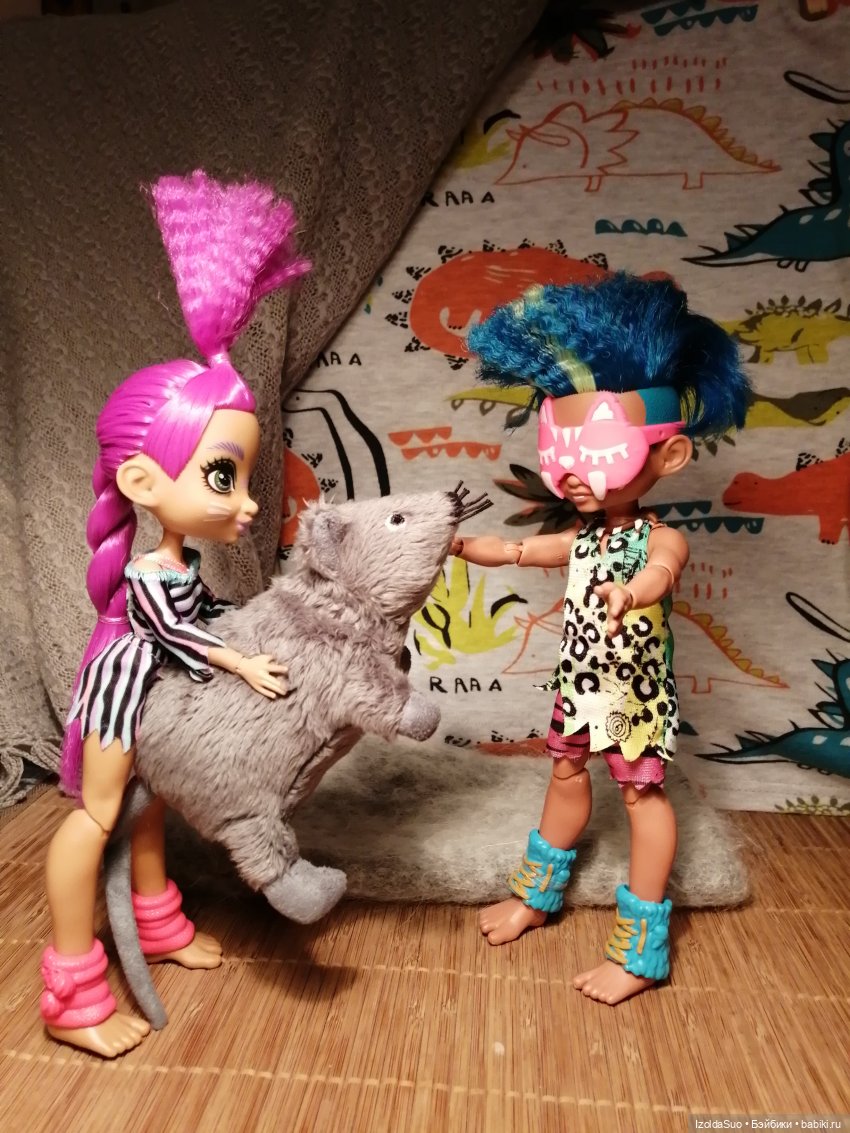 "Пижамка" Cave Club — Куклы Mattel (Маттел) разное: Enchantimals (фото 6)