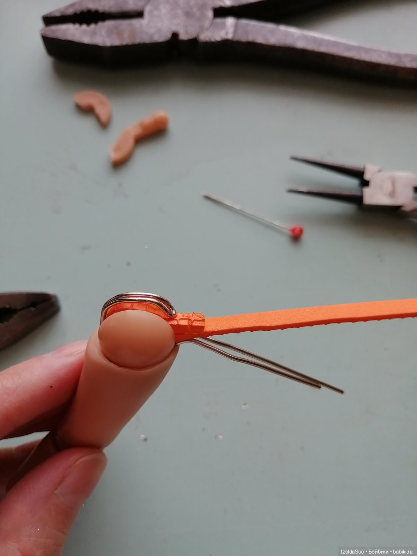 Ремонт шарнира руки подвижного тела для куклы Паола Рейна (фото 6)