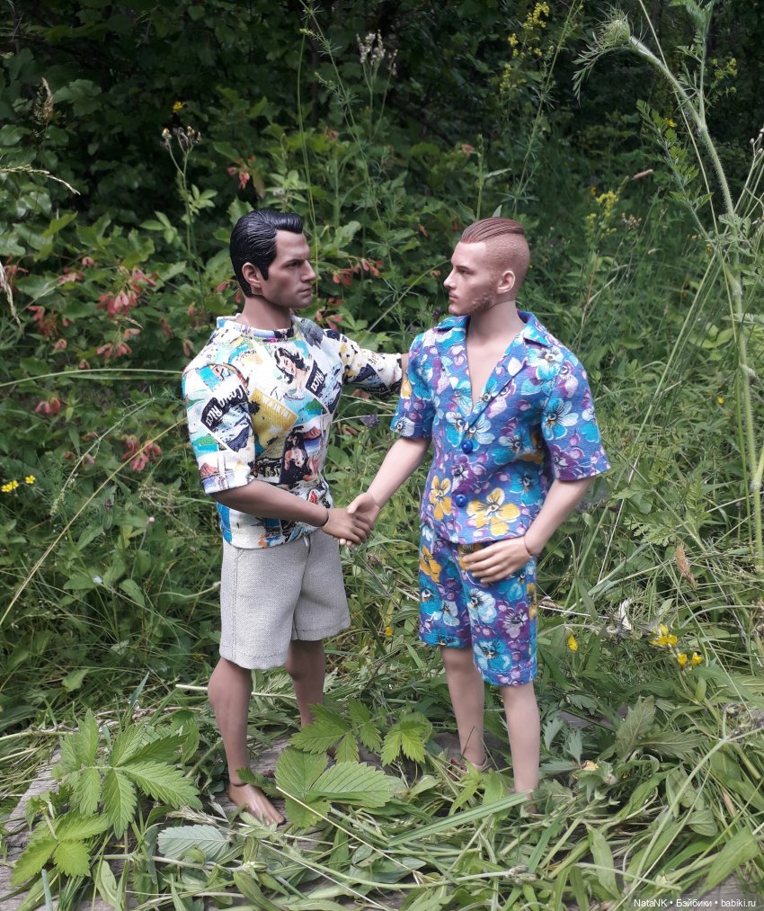 Мужской костюм в гавайском стиле (фото 4)