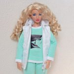 Комплект одежды для Барби пышки