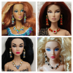 Ювелирная бижутерия для Барби, Fashion Royalty, Poppy Parker, Mizi, Xian