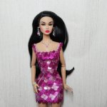 Яркое платье для FR, Poppy Parker, Mizi, Xian