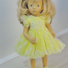 Солнечное платьице для куколок Минуш Minouche Petitcollin