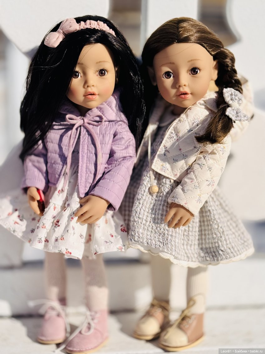 Весенний день Марианны и Машеньки