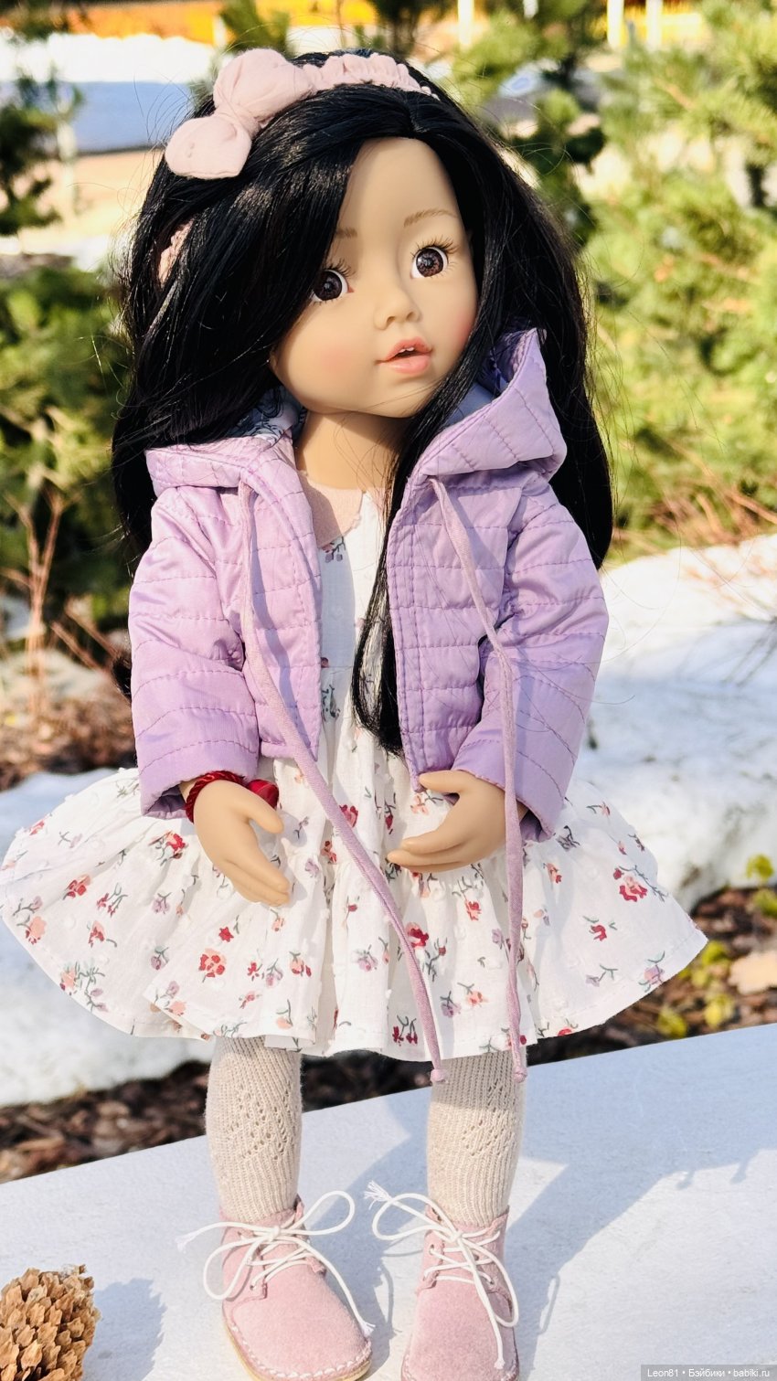 Весенний день Марианны и Машеньки