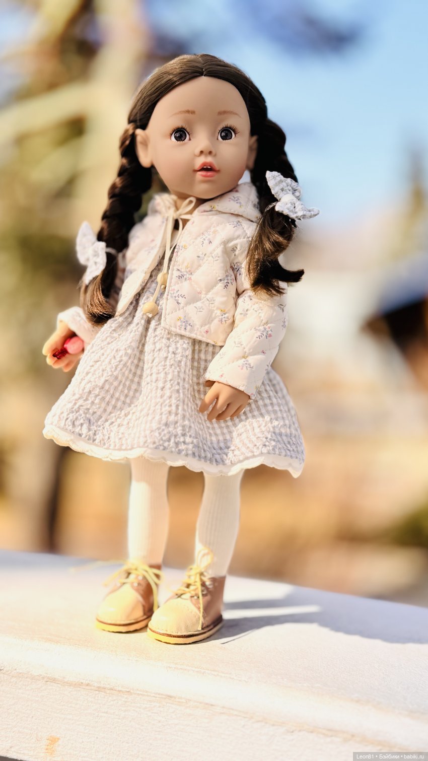 Весенний день Марианны и Машеньки