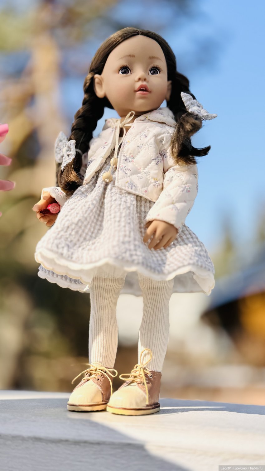 Весенний день Марианны и Машеньки