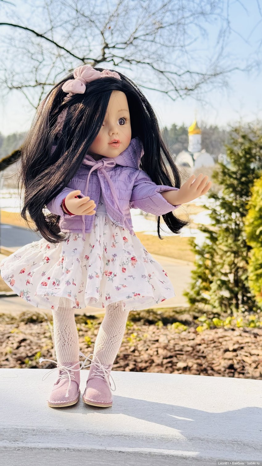 Весенний день Марианны и Машеньки