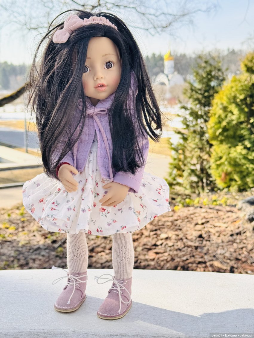 Весенний день Марианны и Машеньки