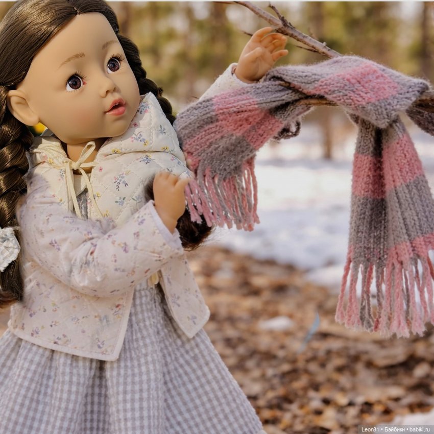 Весенний день Марианны и Машеньки