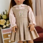 Комплект одежды для куколок Готц 58 см👗