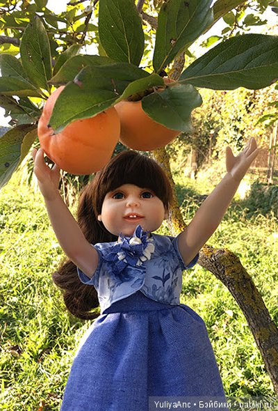 Катя в новом платье и абхазские огородные прогулки (фото 8)