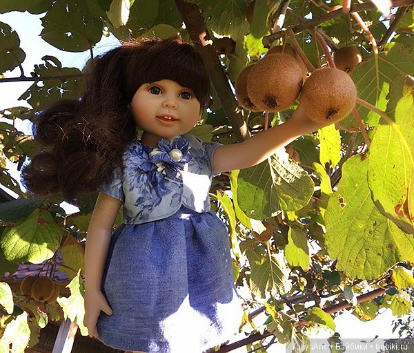 Катя в новом платье и абхазские огородные прогулки (фото 7)