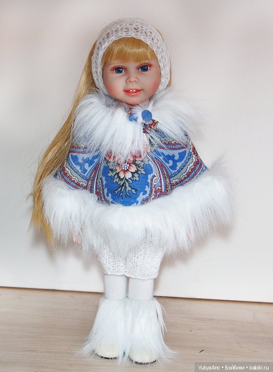Кукольные шубы, шитье и вязание
