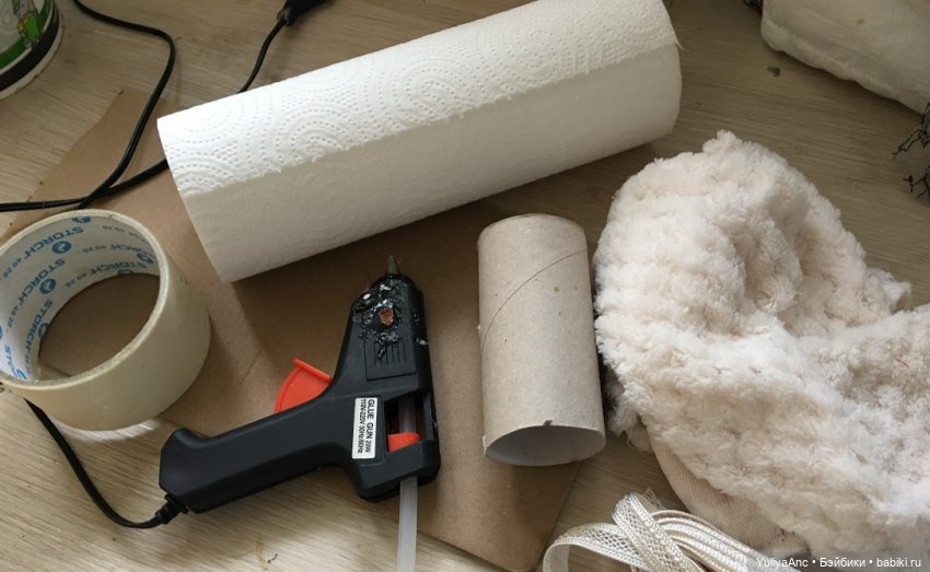 Пуфик для леди — Кукольная мебель своими руками: МК