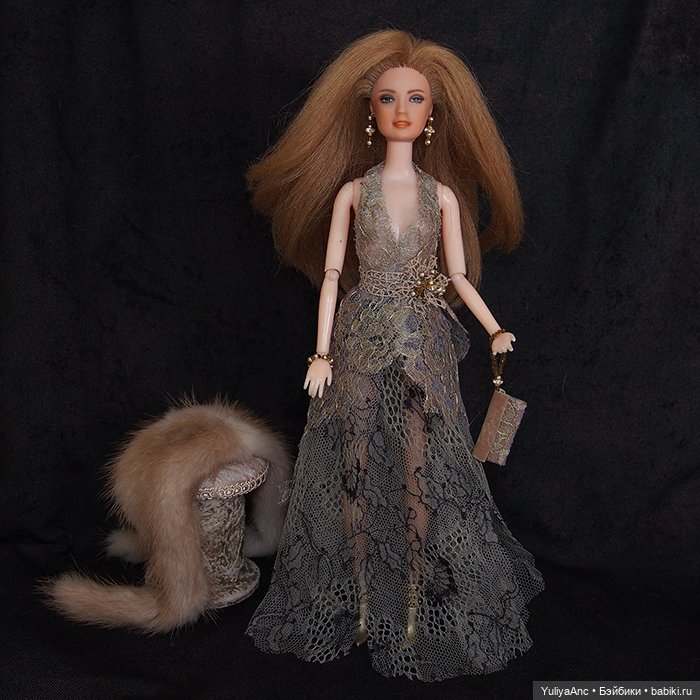 Пуфик для леди — Кукольная мебель своими руками: МК (фото 9)