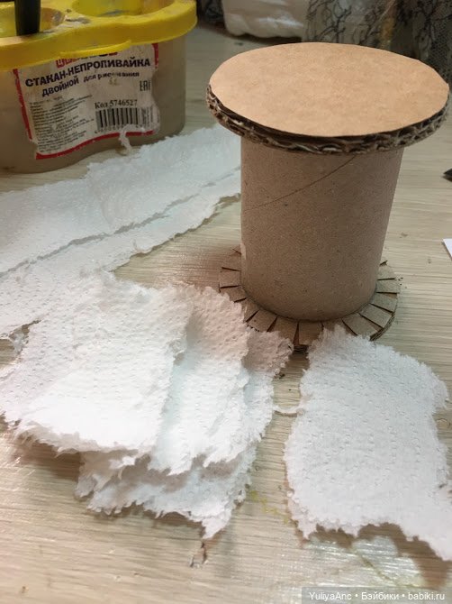 Пуфик для леди — Кукольная мебель своими руками: МК (фото 3)