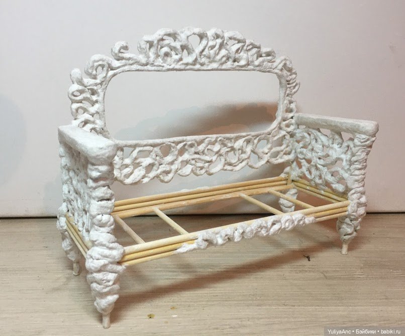 Диванная история — Мебель для кукол и домиков: фото (фото 7)