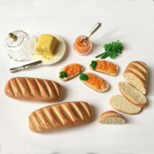 Еда в миниатюре. Проба пера