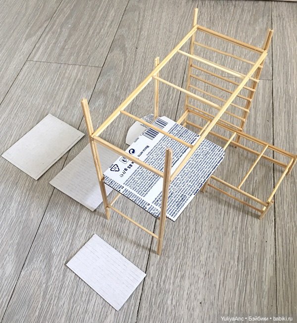 Делаем двухъярусную кроватку малышкам. Миссис Бэйбики 2020 (фото 9)