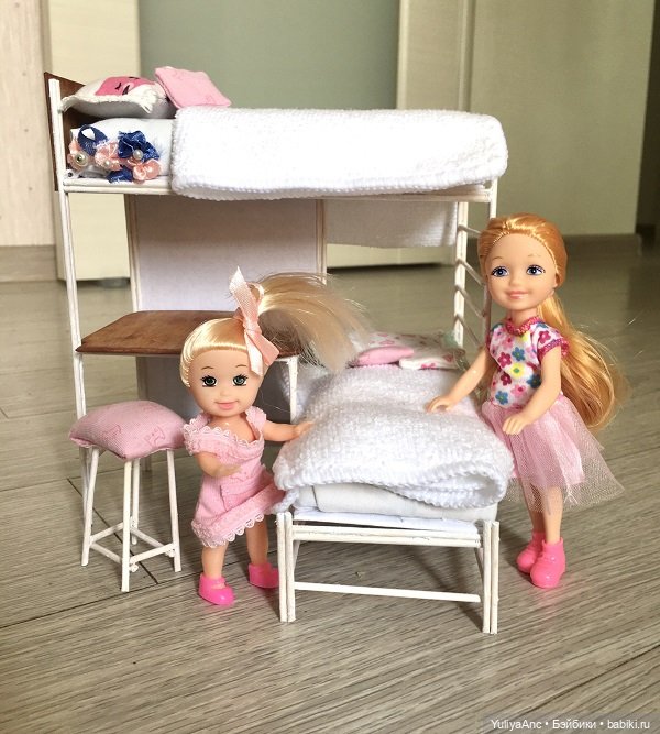 Делаем двухъярусную кроватку малышкам. Миссис Бэйбики 2020