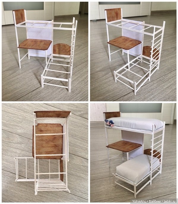 Делаем двухъярусную кроватку малышкам. Миссис Бэйбики 2020