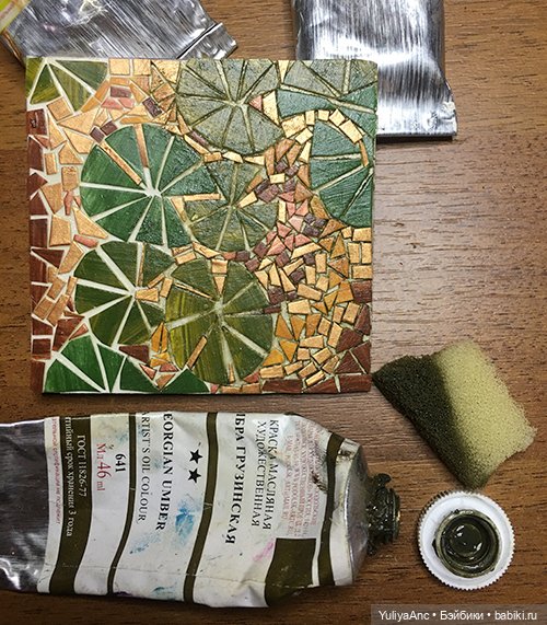 мозаика, стол для барби